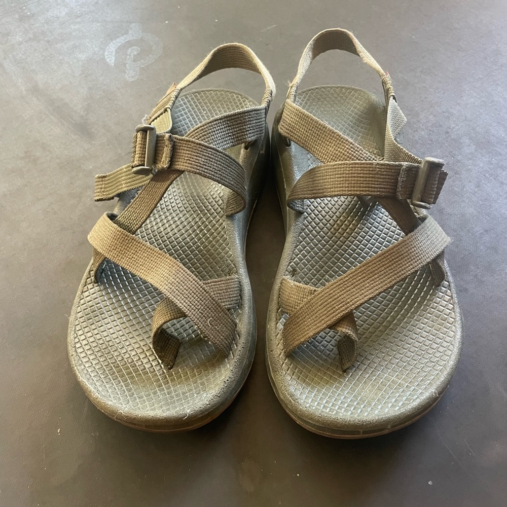 Olive Green Chaco Sandals